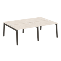 Onix Wood Рабочая станция OW.D.RS-4.2.8 Белый бриллиант/Дуб светлый/Белый металл 2360*1635*750 Onix Wood Рабочая станция OW.D.RS-4.2.8 Белый бриллиант/Дуб светлый/Белый металл 2360*1635*750