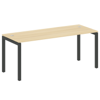 Metal System Quattro Стол офисный на П-образном м/к 50БП.СП-5 Вяз/Мокко металл 1800×720×750 Metal System Quattro Стол офисный на П-образном м/к 50БП.СП-5 Вяз/Мокко металл 1800×720×750