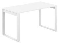 Стол офисный с вырезом Allegro / 1200×600×750 / Профиль О-образный: 70×20 / Металлокаркас: Белый / Столешница: Белый / AG.101.WH.V.72.WH Стол офисный с вырезом Allegro / 1200×600×750 / Профиль О-образный: 70×20 / Металлокаркас: Белый / Столешница: Белый / AG.101.WH.V.72.WH