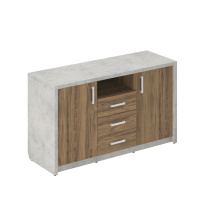 Комод-греденция с ящиками Wood&Stone / СФ-532101 / Дуб Чарльстон / Бетон Чикаго Комод-греденция с ящиками Wood&Stone / СФ-532101 / Дуб Чарльстон / Бетон Чикаго