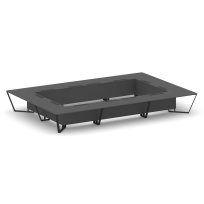 Стол для переговоров прямоугольный Steel Meet KD-PR.B.SP-26K2 / Тиквуд Светлый – Металл Черный / 6000×4000×750 Стол для переговоров прямоугольный Steel Meet KD-PR.B.SP-26K2 / Тиквуд Светлый – Металл Черный / 6000×4000×750
