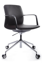 Корпус кресла Plaza-M FK004-B12 Белый (6207) натуральная кожа