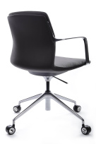Корпус кресла Plaza-M FK004-B12 Белый (6207) натуральная кожа