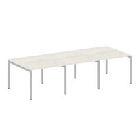 Metal System Quattro Перег. стол (3 столешницы) на П-оразном м/к 40БП.ПРГ-3.1 Акация/Антрацит металл 3000*1235*750 Metal System Quattro Перег. стол (3 столешницы) на П-оразном м/к 40БП.ПРГ-3.1 Акация/Антрацит металл 3000*1235*750