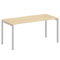 Metal System Quattro Стол офисный на П-образном м/к 40БП.СП-4 Вяз/Мокко металл 1600×720×750 Metal System Quattro Стол офисный на П-образном м/к 40БП.СП-4 Вяз/Мокко металл 1600×720×750