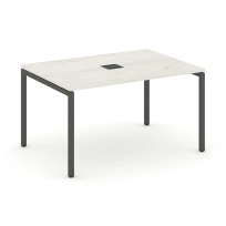 Стол для переговоров Style Project SN-4P.SPRG-003 Акация Лорка/Металл Черный 1380×980×750
