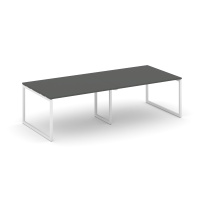 Стол для переговоров Style Project SN-4O.SPRG-042.3 Акация Лорка/Металл Черный 2360×1180×750