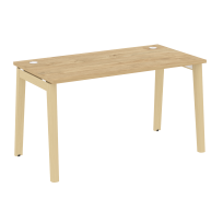 Onix Wood Стол офисный OW.SP-3.7 Дуб мали/Дуб светлый/Белый металл 1380×720×750 Onix Wood Стол офисный OW.SP-3.7 Дуб мали/Дуб светлый/Белый металл 1380×720×750
