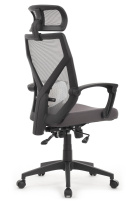 Белый пластик/Синяя сетка сидушка W-203AC