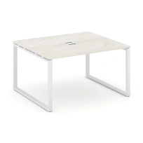 Стол для переговоров Style Project SN-6O.SPRG-033 Акация Лорка/Металл Черный 1380×1180×750