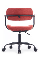 Кресло Kolin W-231 Чёрный каркас/Голубая ткань 600×600×750-830