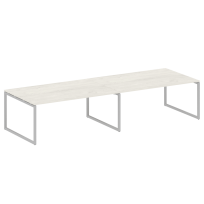 Metal System Quattro Перег. стол (2 столешницы) на О-образном м/к 40БО.ПРГ-2.5 Акация/Антрацит металл 3600*1235*750 Metal System Quattro Перег. стол (2 столешницы) на О-образном м/к 40БО.ПРГ-2.5 Акация/Антрацит металл 3600*1235*750