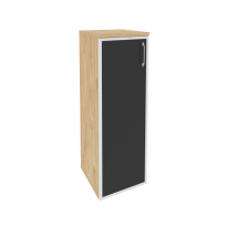 Onix Шкаф средний узкий левый O.SU-2.4 R (L) black Тиквуд светлый/Стекло black 400*420*1207 Onix Шкаф средний узкий левый O.SU-2.4 R (L) black Тиквуд светлый/Стекло black 400*420*1207