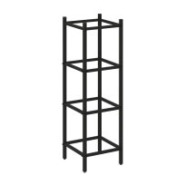 Loft Угловой проходной переходной модуль VR.L-SL.UPK-2.3.3 Серый металл 446×446×1458 Loft Угловой проходной переходной модуль VR.L-SL.UPK-2.3.3 Серый металл 446×446×1458
