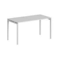Стол офисный Sigma / 1600×800×750 / Металл: 40×40 Белый; Столешница: Дуб темный / SG.209.OD.44.WH Стол офисный Sigma / 1600×800×750 / Металл: 40×40 Белый; Столешница: Дуб темный / SG.209.OD.44.WH