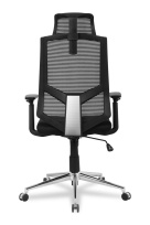 Кресло для руководителя College HLC-1500H/GREY Спинка - сетка Серый / Сиденье - полиэстер Серый Кресло для руководителя College HLC-1500H/GREY Спинка - сетка Серый / Сиденье - полиэстер Серый