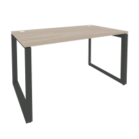 Onix Стол рабочий на О-образном м/к O.MO-SP-3.8 Тиквуд светлый/Антрацит металл 1380*800*750 Onix Стол рабочий на О-образном м/к O.MO-SP-3.8 Тиквуд светлый/Антрацит металл 1380*800*750