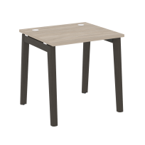 Onix Wood Стол офисный OW.SP-0.7 Дуб мали/Дуб светлый/Белый металл 780×720×750 Onix Wood Стол офисный OW.SP-0.7 Дуб мали/Дуб светлый/Белый металл 780×720×750
