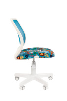 Кресло Chairman Kids 112 Россия ткань CRAZY/TW-66 черный пластик