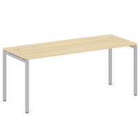 Metal System Quattro Стол офисный на П-образном м/к 40БП.СП-5 Вяз/Мокко металл 1800×720×750 Metal System Quattro Стол офисный на П-образном м/к 40БП.СП-5 Вяз/Мокко металл 1800×720×750