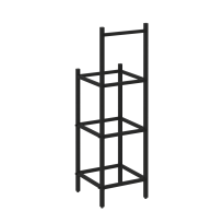 Loft Угловой проходной переходной модуль VR.L-SL.UPK-1.2.3 Серый металл 446×446×1458 Loft Угловой проходной переходной модуль VR.L-SL.UPK-1.2.3 Серый металл 446×446×1458