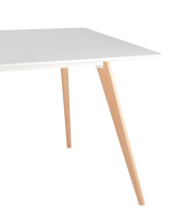 Стол обеденный FRANK 120×80 Белый Стол обеденный FRANK 120×80 Белый