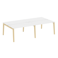 Onix Wood Рабочая станция OW.D.RS-4.3.7 Белый бриллиант/Дуб светлый/Белый металл 2760*1475*750 Onix Wood Рабочая станция OW.D.RS-4.3.7 Белый бриллиант/Дуб светлый/Белый металл 2760*1475*750