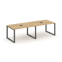 Стол для переговоров Style Project SN-6O.SPRG-011 Акация Лорка/Металл Черный 1960×980×750