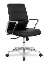 Кресло офисное College HLC-2415L-2/BLACK Кожа PU черный Кресло офисное College HLC-2415L-2/BLACK Кожа PU черный