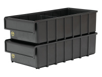 Ящик пластиковый Практик ESD 400×185×100 Ящик пластиковый Практик ESD 400×185×100