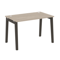 Onix Wood Стол офисный OW.SP-2.7 Дуб мали/Дуб светлый/Белый металл 1180×720×750 Onix Wood Стол офисный OW.SP-2.7 Дуб мали/Дуб светлый/Белый металл 1180×720×750