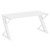 Loft Стол рабочий VR.L-SRZ-4.7 Тиквуд тёмный/Чёрный металл 1580×720×750
