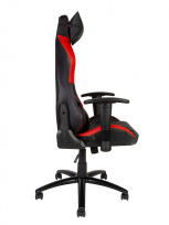 Кресло игровое NORDEN Lotus PRO carbon / черно - красная экокожа/ стальная крестовина Кресло игровое NORDEN Lotus PRO carbon / черно - красная экокожа/ стальная крестовина