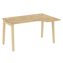 Onix Wood Стол эргономичный правый OW.SA-2 (R) Белый бриллиант/Дуб светлый/Белый металл 1380*980*750 (720/460) Onix Wood Стол эргономичный правый OW.SA-2 (R) Белый бриллиант/Дуб светлый/Белый металл 1380*980*750 (720/460)