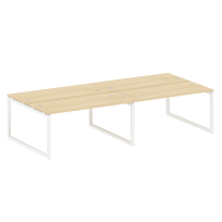 Metal System Quattro Р. ст. на 4 раб. места на О-образном м/к 50БО.СМ-4.4 Акация/Антрацит металл 3200*1475*750 Metal System Quattro Р. ст. на 4 раб. места на О-образном м/к 50БО.СМ-4.4 Акация/Антрацит металл 3200*1475*750