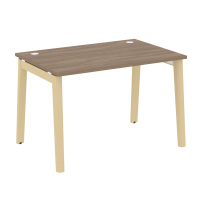 Onix Wood Стол офисный OW.SP-2.8 Дуб мали/Дуб светлый/Белый металл 1180×800×750 Onix Wood Стол офисный OW.SP-2.8 Дуб мали/Дуб светлый/Белый металл 1180×800×750