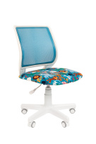 Кресло Chairman Kids 112 Россия ткань CRAZY/TW-66 черный пластик
