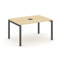 Стол для переговоров Style Project SN-5P.SPRG-003 Акация Лорка/Металл Черный 1380×980×750