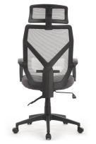 Белый пластик/Синяя сетка сидушка W-203AC