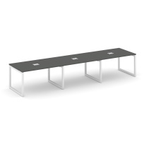Стол для переговоров Style Project SN-5O.SPRG-023 Акация Лорка/Металл Черный 4410×980×750