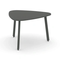 Стол для переговоров Style Project SN-6.SPRG-71.3 Акация Лорка/Металл Черный 1200×1200×750