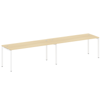 Metal System Quattro Р. ст. на 2 раб. места на П-образном м/к 40БП.СМ-2.5 Акация/Антрацит металл 3600*720*750 Metal System Quattro Р. ст. на 2 раб. места на П-образном м/к 40БП.СМ-2.5 Акация/Антрацит металл 3600*720*750