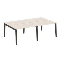 Onix Wood Рабочая станция OW.D.RS-4.2.7 Белый бриллиант/Дуб светлый/Белый металл 2360*1475*750 Onix Wood Рабочая станция OW.D.RS-4.2.7 Белый бриллиант/Дуб светлый/Белый металл 2360*1475*750