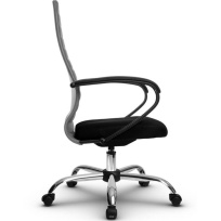 Кресло офисное Metta  SU-CP-10P (SU-СК130-10P) CH / Красный – Красный
