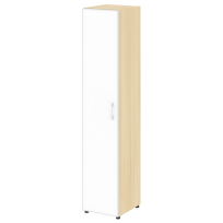 Шкаф узкий LT.SU-1.10 R (L) white Yalta / Дуб Мали – Стекло White 400×450×1987 Шкаф узкий LT.SU-1.10 R (L) white Yalta / Дуб Мали – Стекло White 400×450×1987
