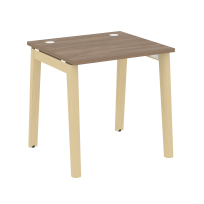 Onix Wood Стол офисный OW.SP-0.7 Дуб мали/Дуб светлый/Белый металл 780×720×750 Onix Wood Стол офисный OW.SP-0.7 Дуб мали/Дуб светлый/Белый металл 780×720×750