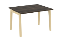 Onix Wood Стол переговорный (1 столешница) OW.PRG-1.2 Белый бриллиант/Дуб светлый/Белый металл 1180*980*750 Onix Wood Стол переговорный (1 столешница) OW.PRG-1.2 Белый бриллиант/Дуб светлый/Белый металл 1180*980*750