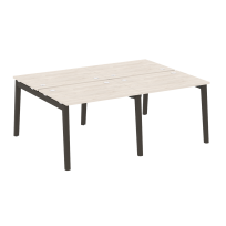 Onix Wood Рабочая станция OW.D.RS-4.1.7 Белый бриллиант/Дуб светлый/Белый металл 1960*1475*750 Onix Wood Рабочая станция OW.D.RS-4.1.7 Белый бриллиант/Дуб светлый/Белый металл 1960*1475*750