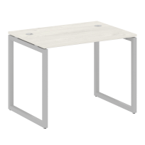 Metal System Quattro Стол офисный на О-образном м/к 40БО.СП-1 Вяз/Мокко металл 1000×720×750