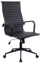 Кресло для руководителя Everprof Rio Black T Экокожа Черный